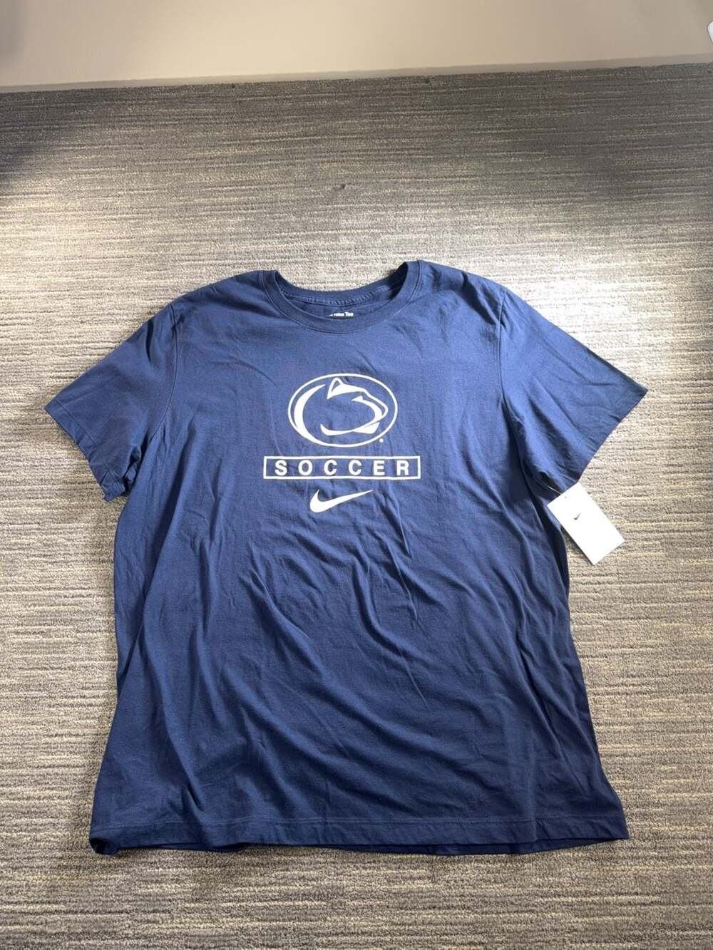 Nike Penn State Nittany Lions Soccer Core SS T-Shirt Navy 2XL